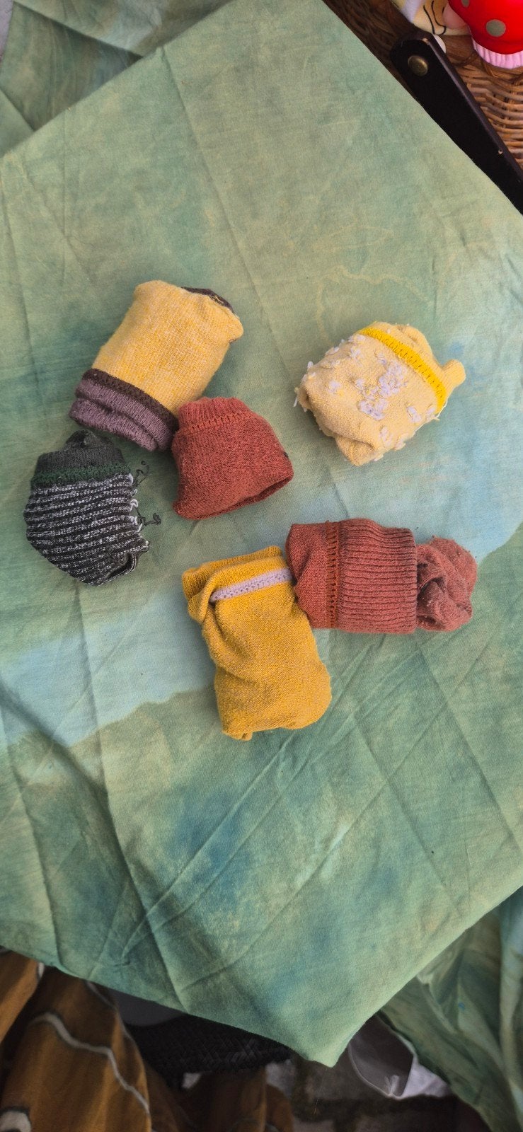 Set van 6 babysokjes, maat 18-20, Ophalen of Verzenden, Gebruikt, Jongen of Meisje, Sokken