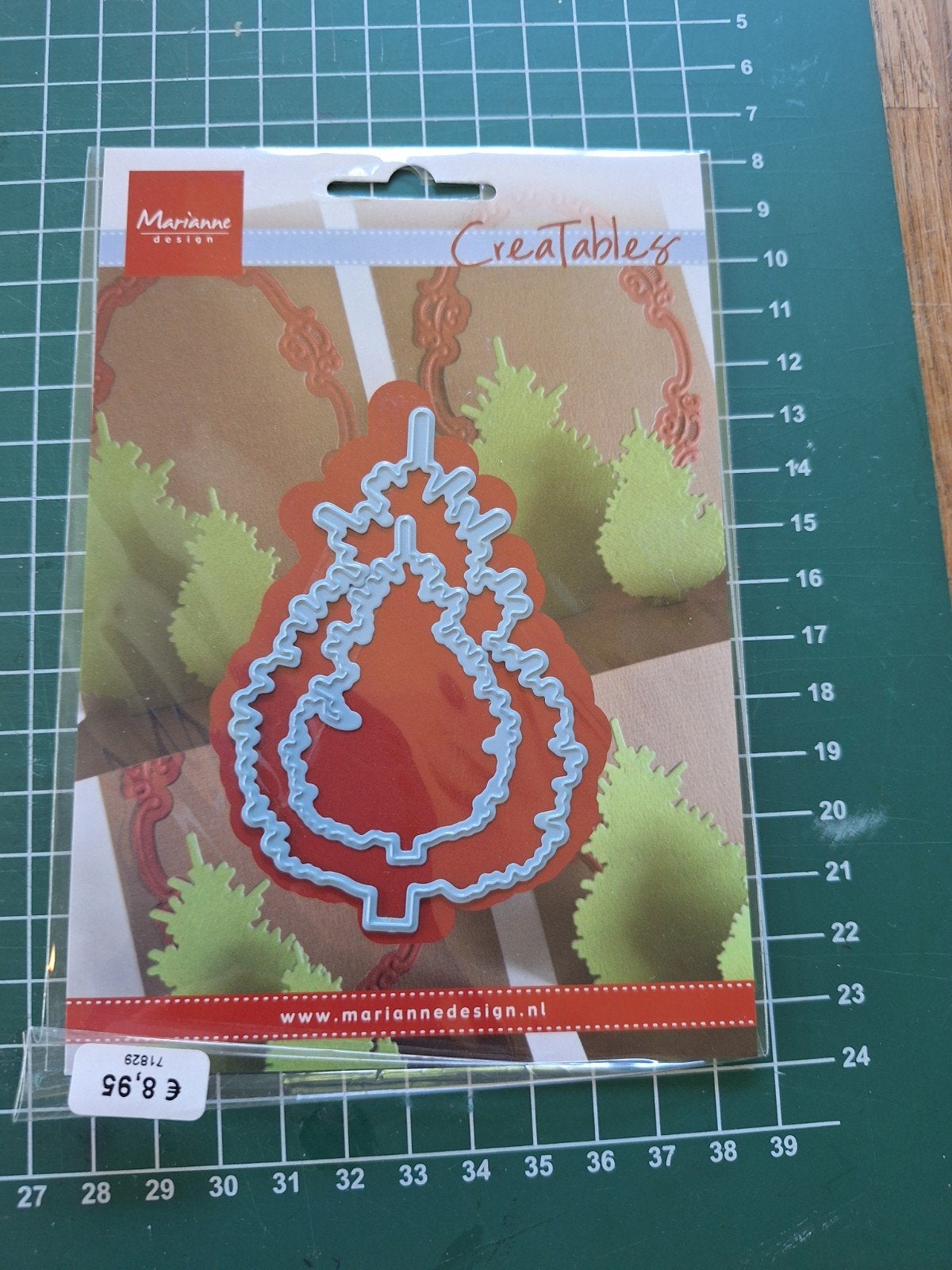 Marianne Design Creatables Dennenbomen Snijmallen LRO370, Geschikt voor snijden, Zilver, Gereedschap of Toebehoren, Nieuw