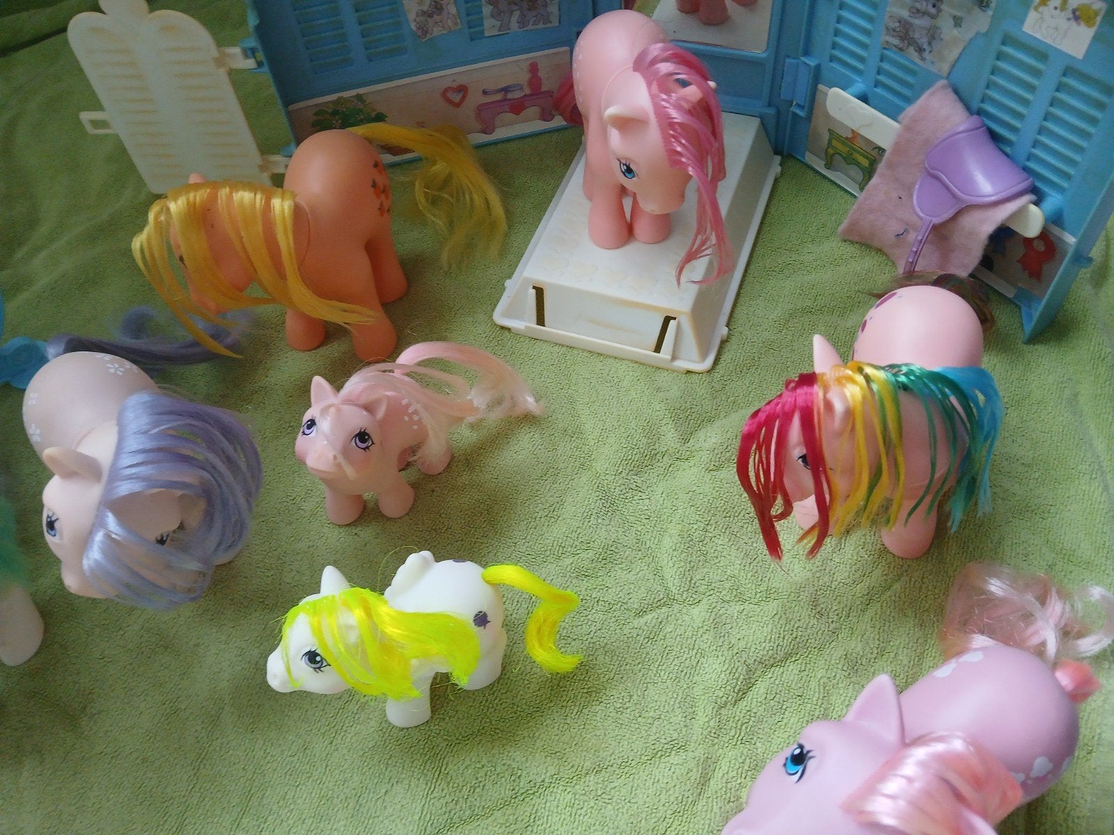 Grote verzameling My Little Pony G1 met accessoires, Verzamelen, Speelgoed, Ophalen of Verzenden, Gebruikt