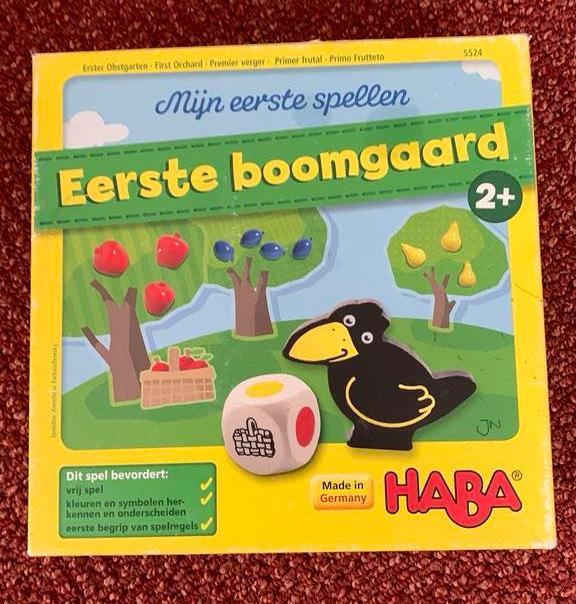 Mijn eerste Boomgaard spel voor kinderen van HABA, Ophalen of Verzenden, Zo goed als nieuw