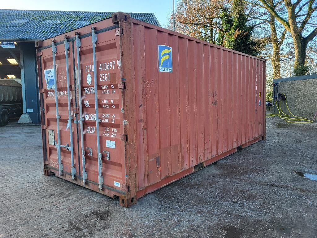 Tweedehands zeecontainer 6meter/ 20ft opslagcontainer, Ophalen of Verzenden