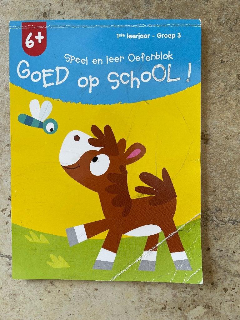 "Goed op School!" Speel en Leer Oefenblok 'Groep 3', Kinderen en Baby's, Speelgoed | Educatief en Creatief, Ophalen of Verzenden