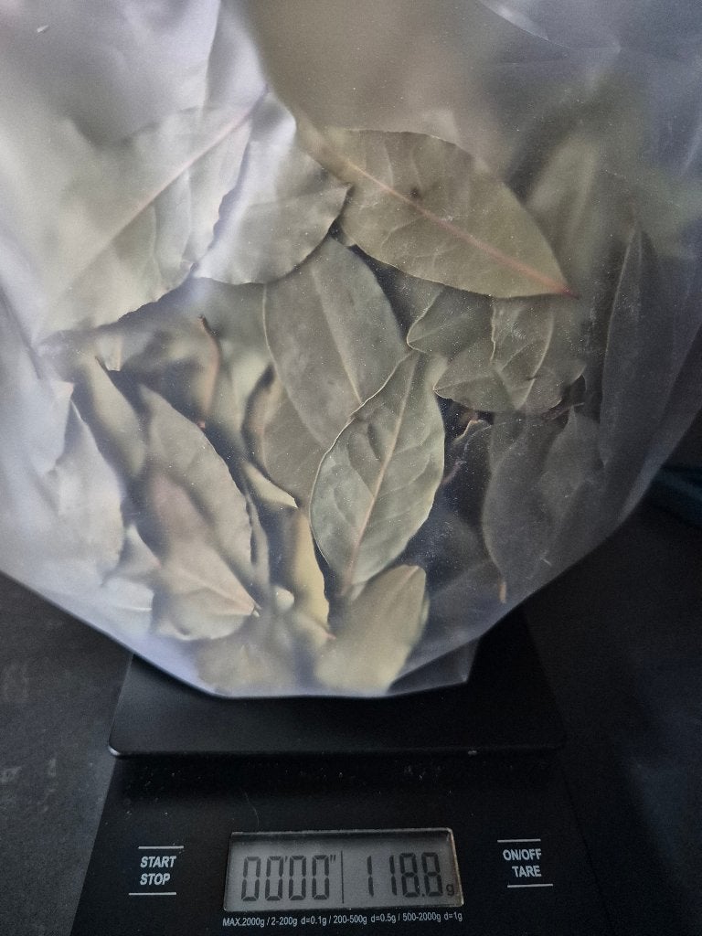 100 gram laurier, Ophalen of Verzenden