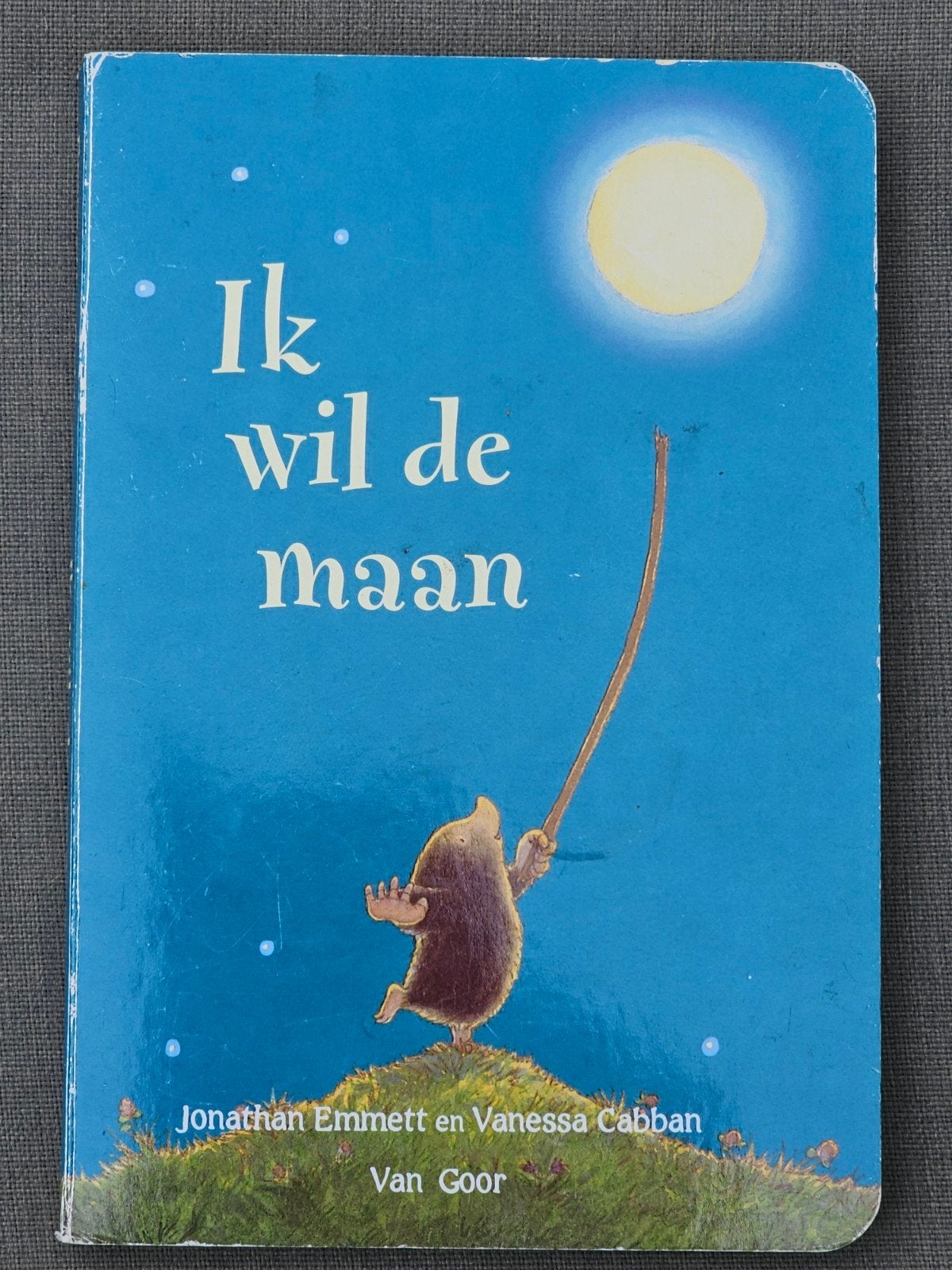 Ik wil de maan - Jonathan Emmett en Vanessa Cabban, Boeken, Gelezen, Fictie algemeen, Jongen of Meisje, Jonathan Emmett en Vanessa Cabban