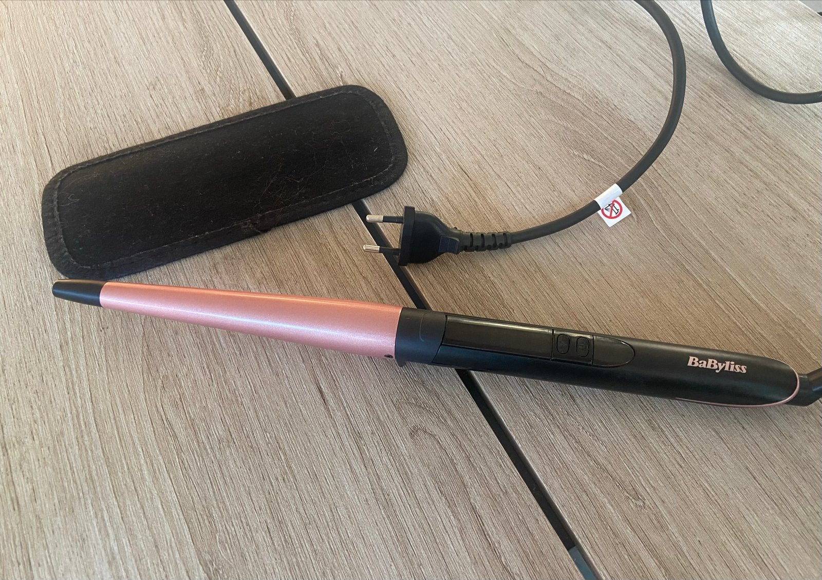 BaByliss conische krultang - Zo goed als nieuw, Ophalen of Verzenden, Zo goed als nieuw, Haarverzorging