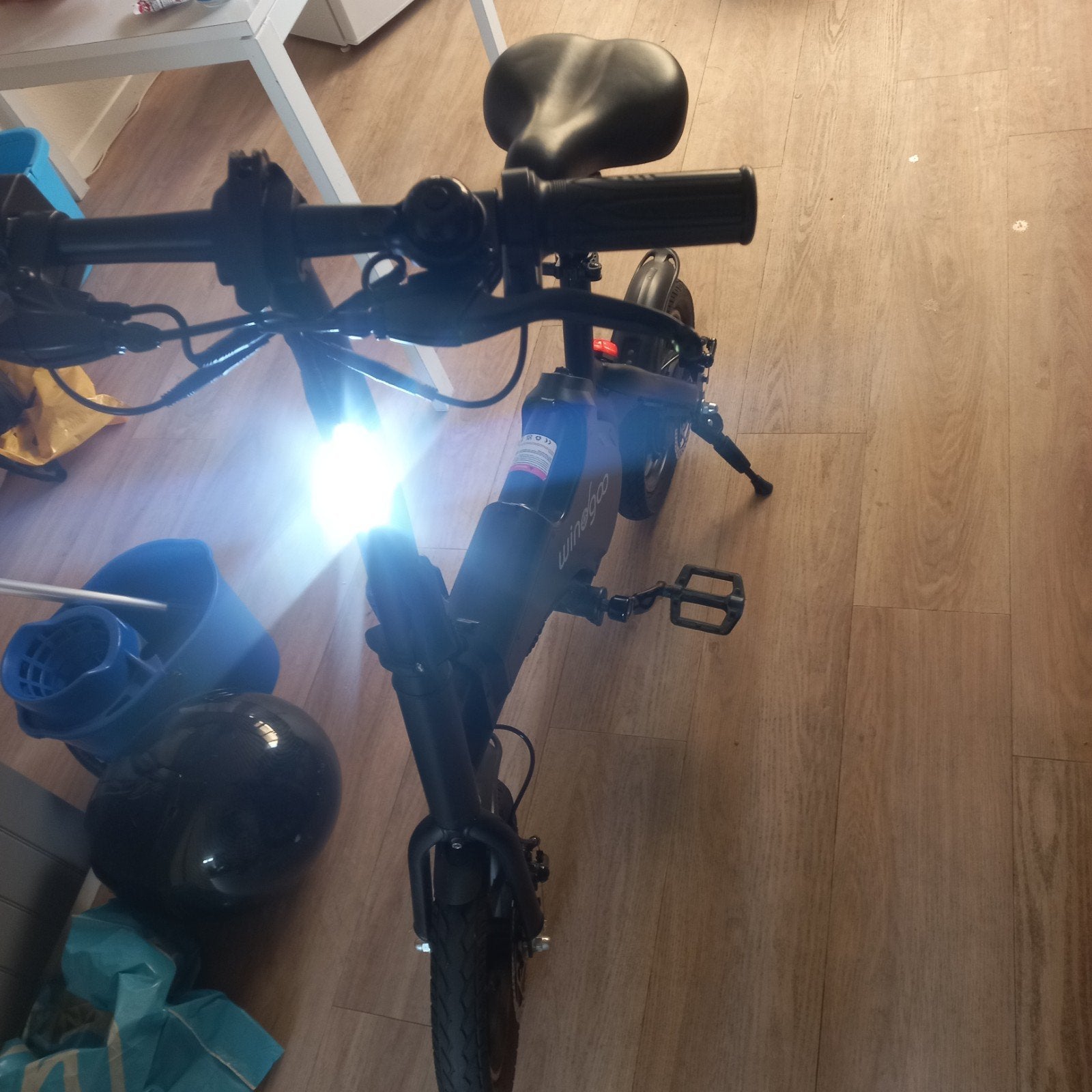 Windgoo B5 opvouwbare elektrische fiets, Overige merken, Minder dan 30 km per accu, Gebruikt, Ophalen of Verzenden