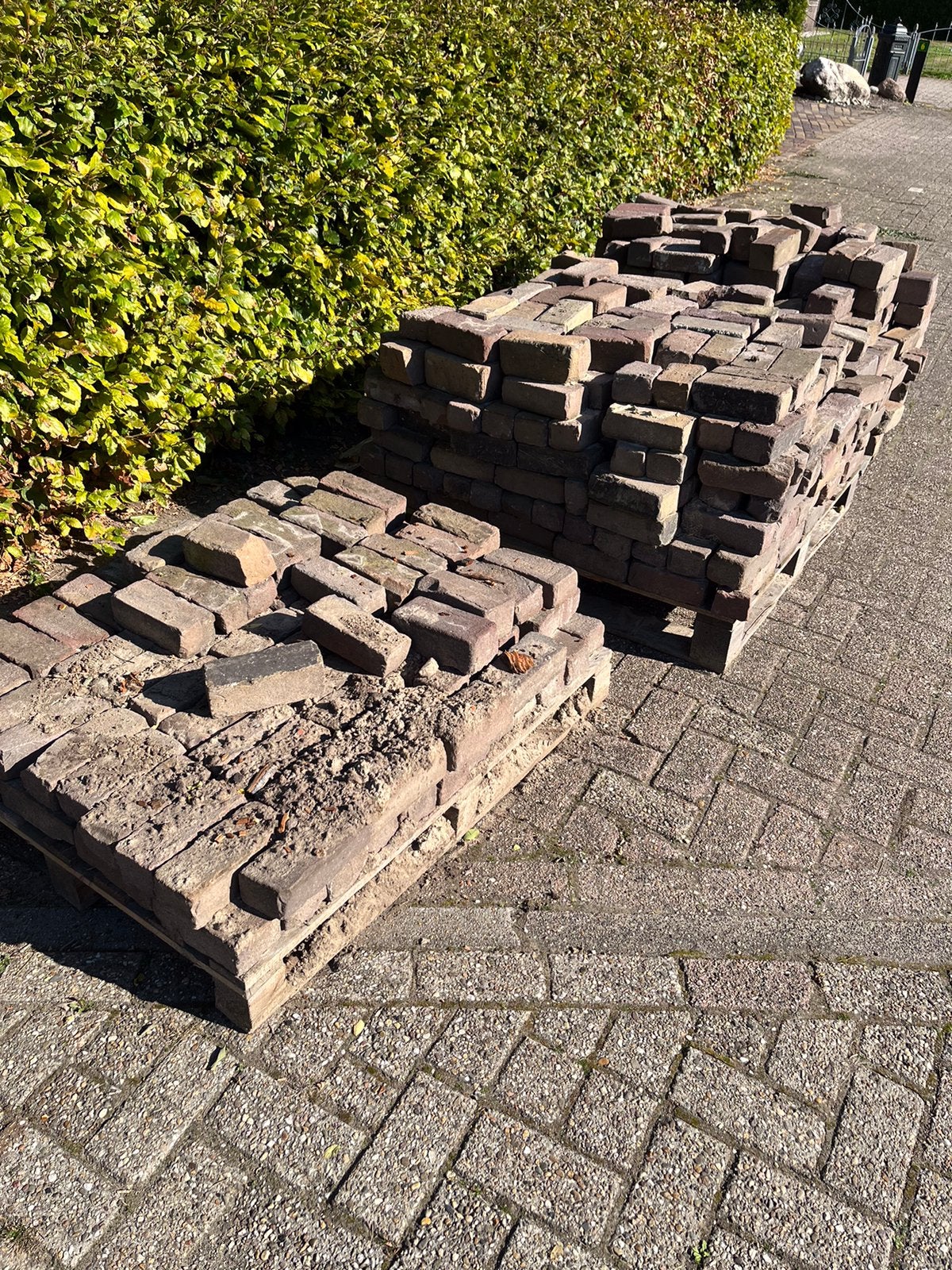 Kei klinker, Tuin en Terras, Ophalen, Gebruikt, Beton, Klinkers
