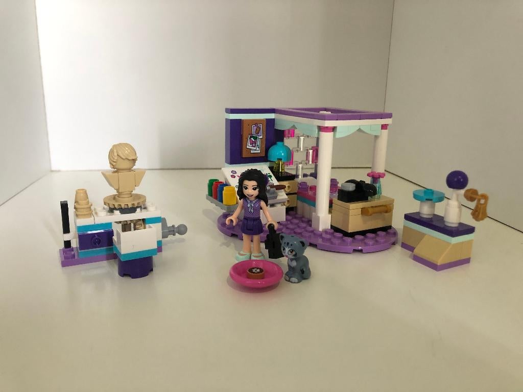 Lego Friends : Emma's luxe slaapkamer 41342, Compleet, Lego, Friends, Ophalen of Verzenden