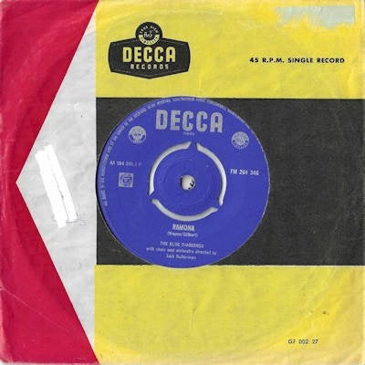 BLUE DIAMONDS  1960  SUPER NEDERBIET !!! B640, Ophalen of Verzenden, Gebruikt, 7 inch, Pop