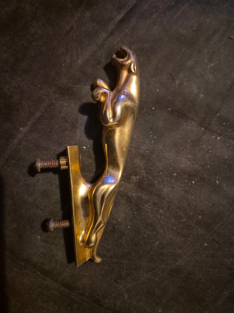 Jaguar koperen motorkap ornament, Ophalen of Verzenden, Nieuw, Jaguar, Motorkap