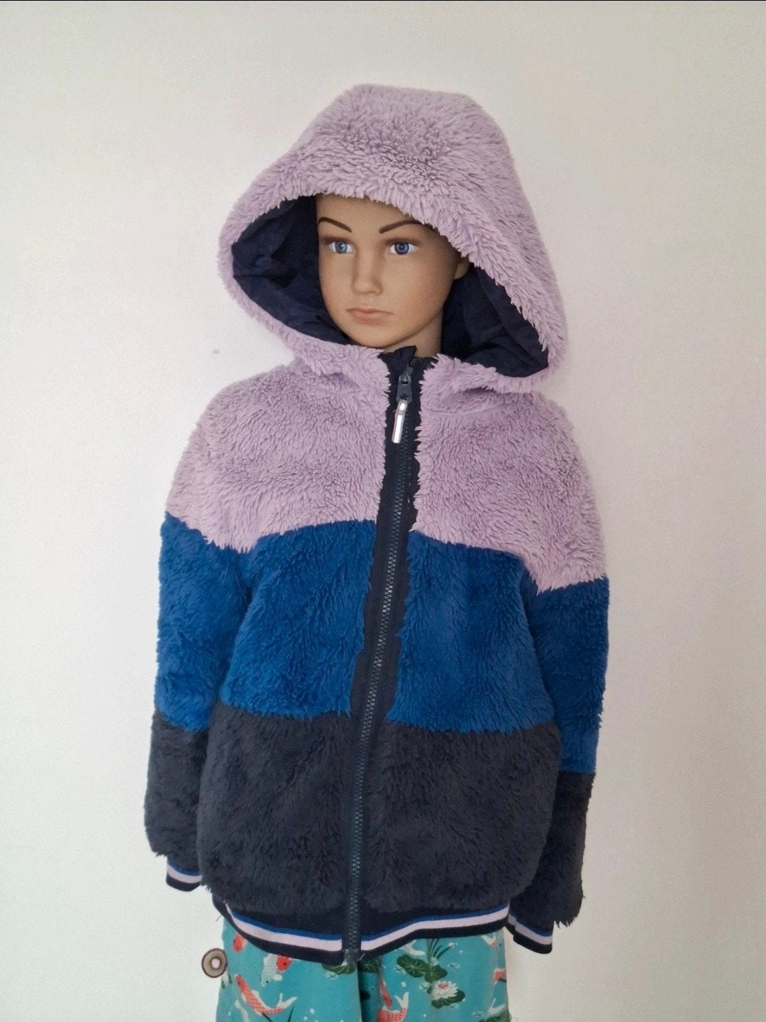 Reversible winterjas WE, maat 122/128, Gebruikt, WE, Meisje, Ophalen of Verzenden
