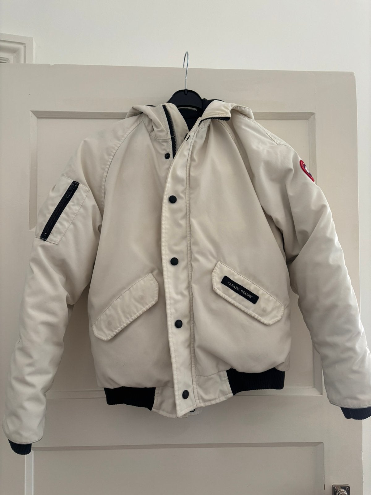 Canada Goose jas, Verzenden, Gedragen, Maat 34 (XS) of kleiner, Wit