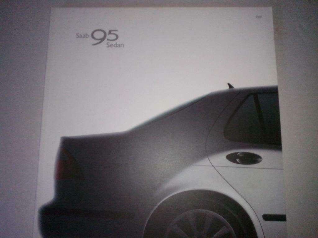 2x Saab 9-3 9-5 brochures folders Cabriolet Coupé Aero Sedan, Ophalen of Verzenden, Zo goed als nieuw, Overige merken