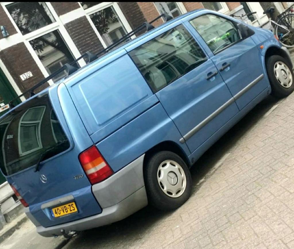 Mercedes benze vito 110 turbo diesel dubbel cabina, Ophalen of Verzenden