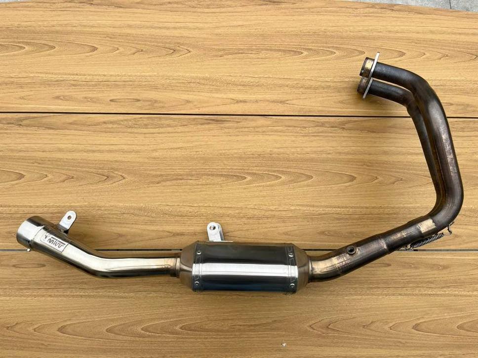 MIVV Speed Edge uitlaatsysteem voor yamaha MT-07, Ophalen, Gebruikt