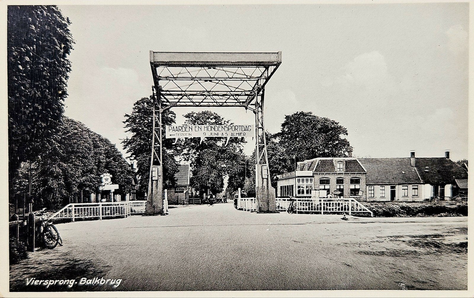 Balkbrug - Viersprong, Verzenden, 1920 tot 1940, Gelopen, Overijssel