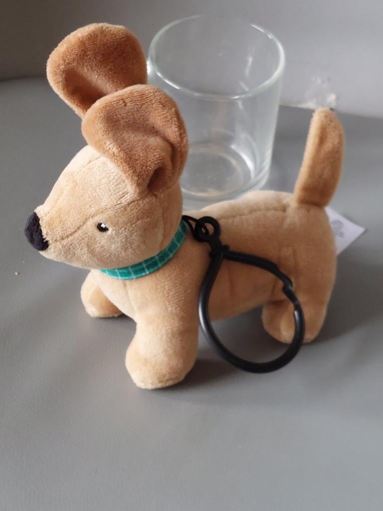 Hond sleutelhanger knuffel van Primark, Ophalen of Verzenden, Zo goed als nieuw, Hond