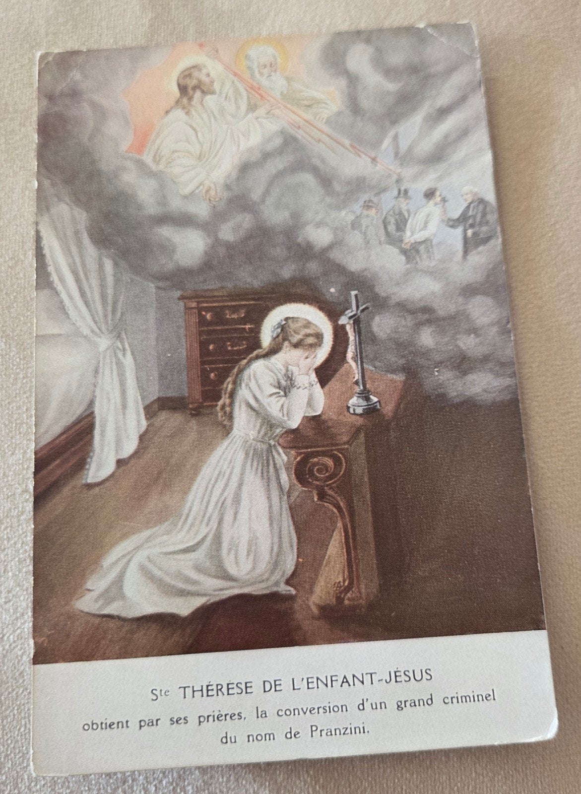 Ste Thérèse de l'Enfant-Jésus, Verzamelen, Verzenden, Voor 1920, Gelopen, Overige thema's