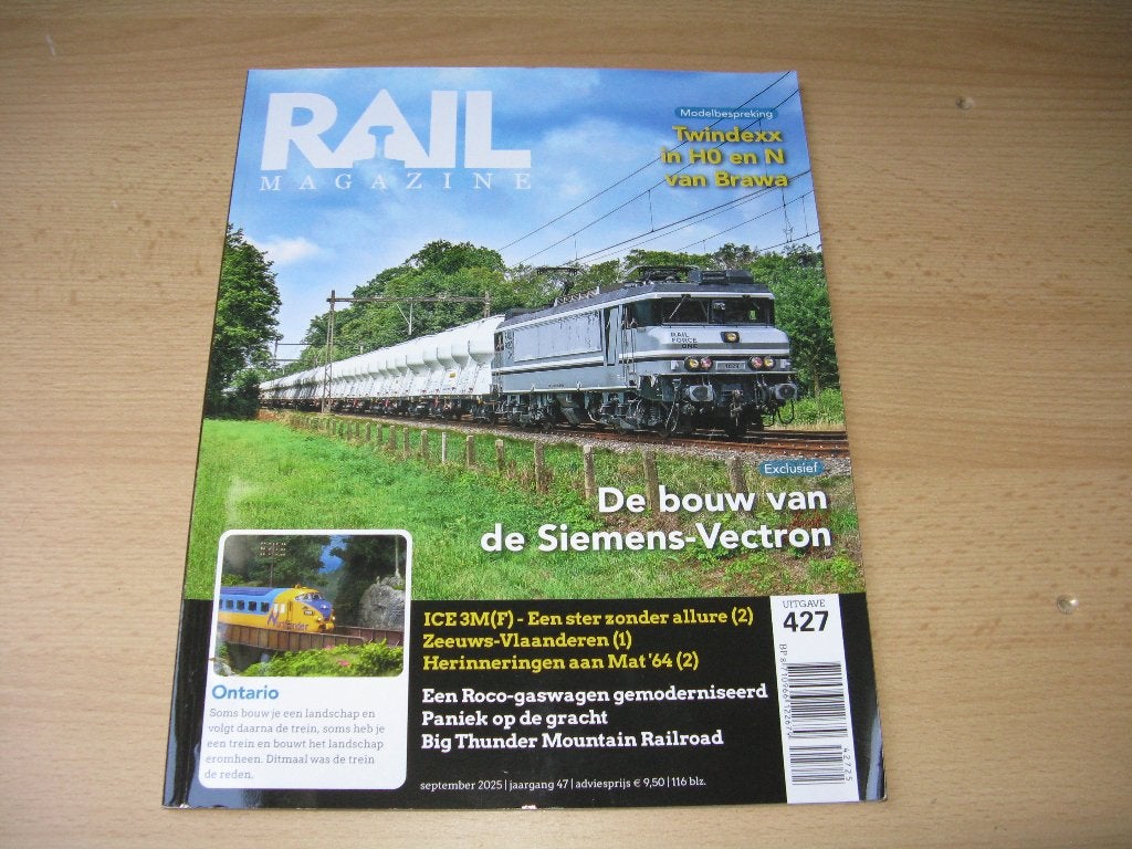 Railmagazine nummer427, Overige merken, Gelijkstroom of Wisselstroom, Zo goed als nieuw, Boek, Tijdschrift of Catalogus