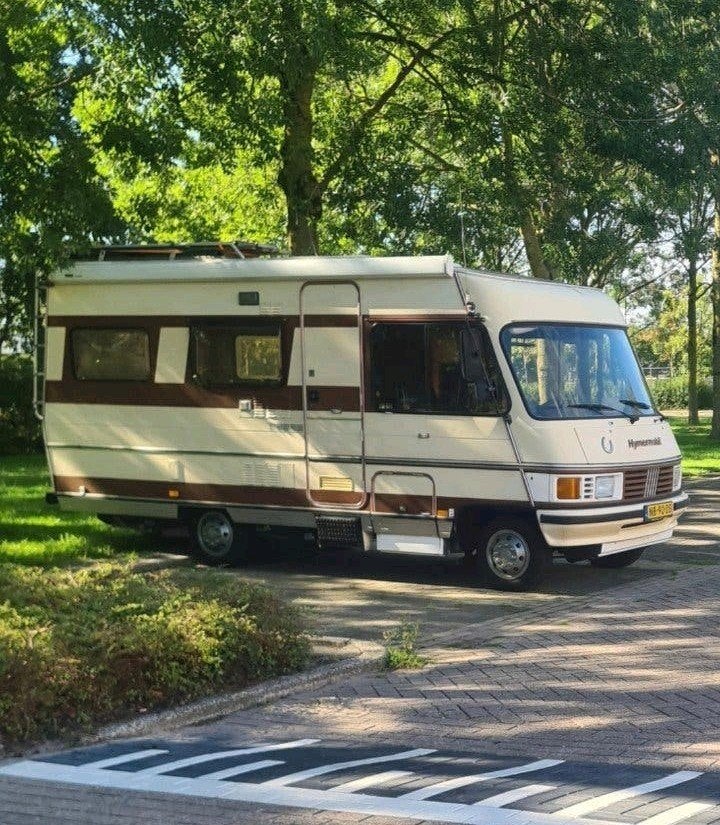 Camper belastingvrij Hymer Fiat Ducato, Caravans en Kamperen, Campers, Integraal, Ringverwarming, Fiat, Gaslek-detector