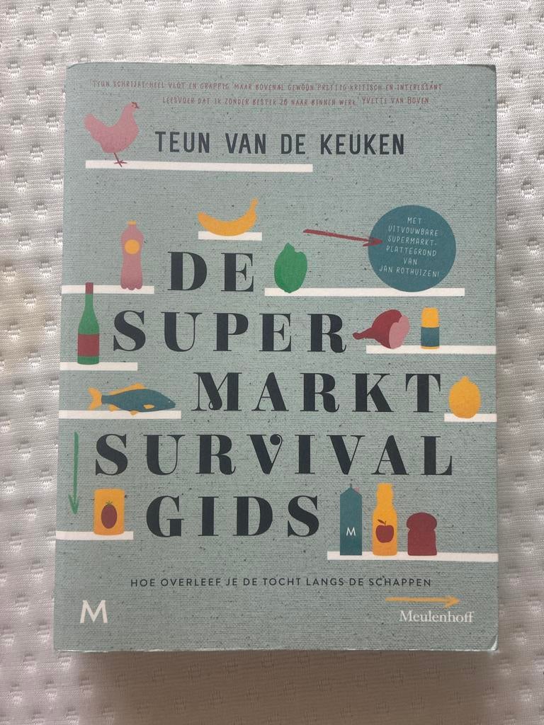 Teun van de Keuken - De supermarktsurvivalgids, Ophalen of Verzenden, Zo goed als nieuw, Teun van de Keuken