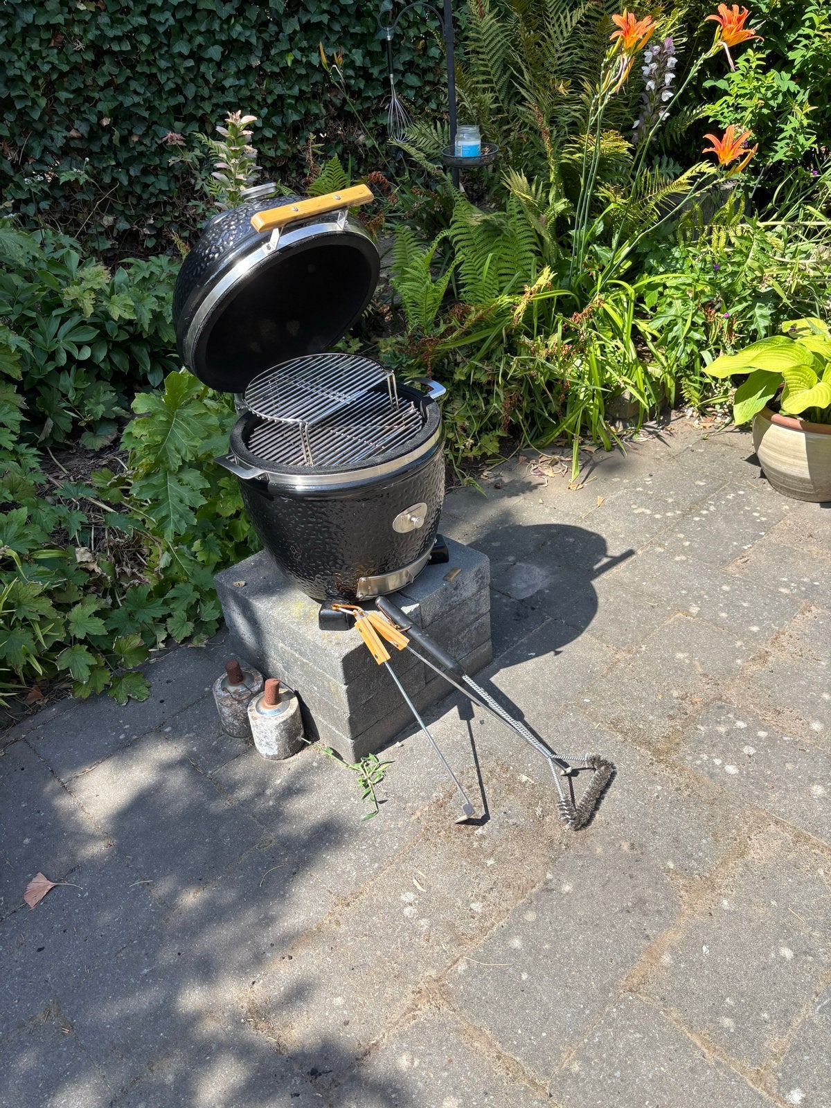 Monolith Kamado Junior (D=33 cm) - Compacte Keramische BBQ, Ophalen