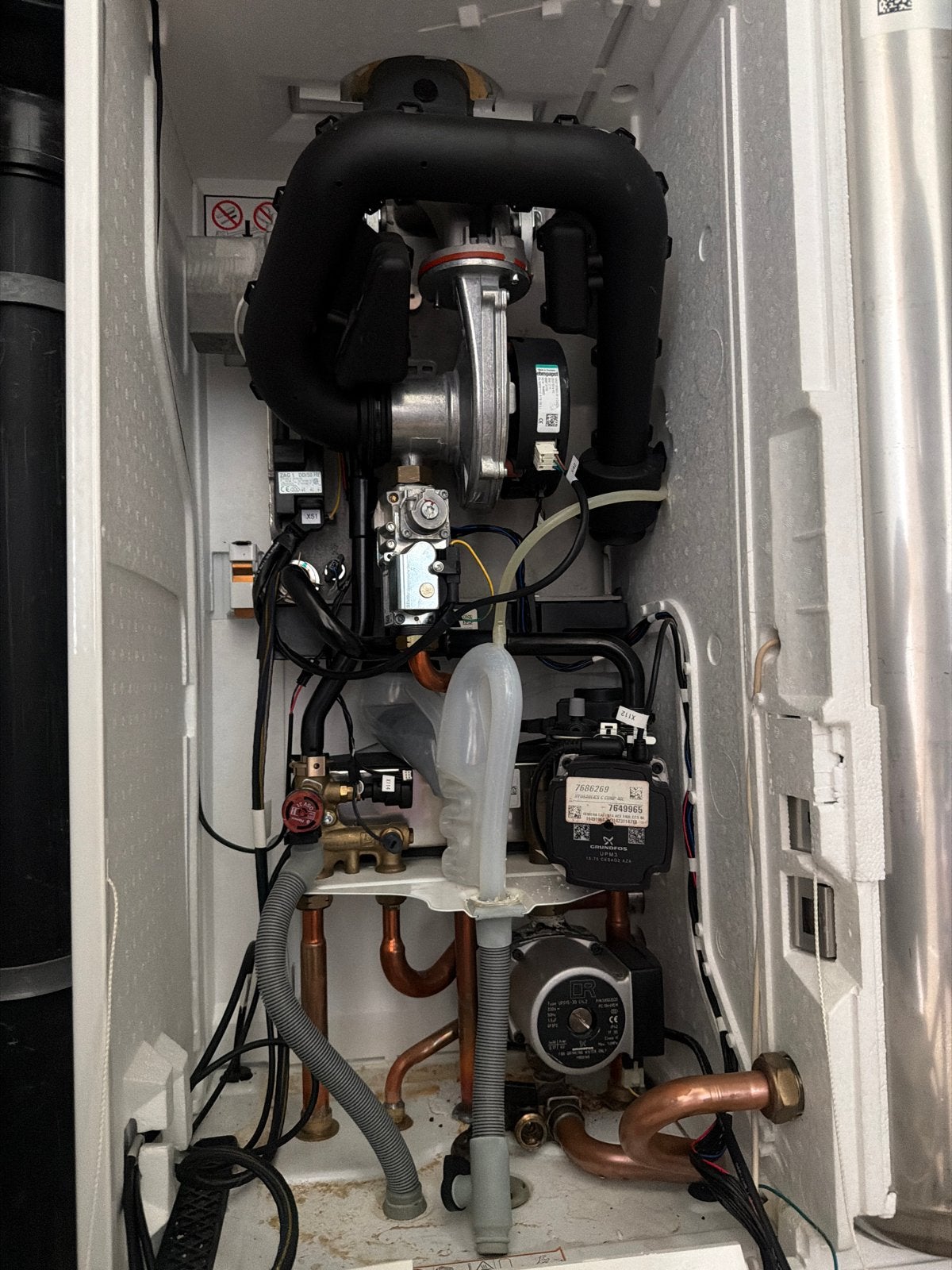 Onderdelen2019 /2026 Remeha Calenta Ace 40L CV-ketel, Gebruikt, Hoog rendement (Hr), Cv-ketel of Combi-ketel, Ophalen of Verzenden