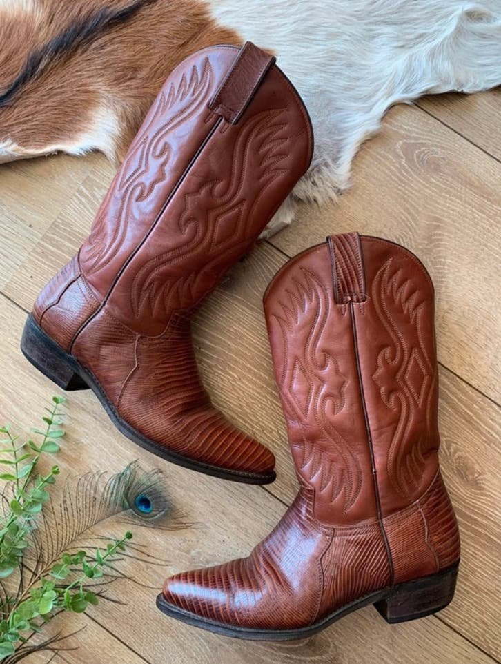 Calamex cowboylaarzen 41 western boots laarzen, Hoge laarzen, -, Ophalen of Verzenden, Zo goed als nieuw