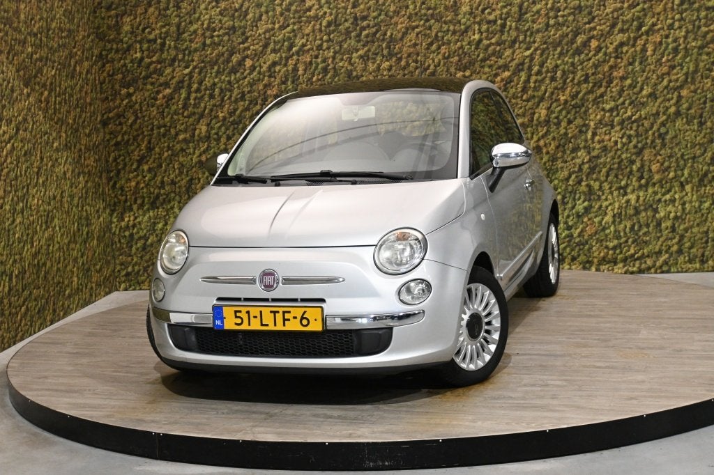Fiat 500 1.2 Lounge Automaat | Airco | Carplay (bj 2010), Euro 5, Stof, Gebruikt, 1242 cc