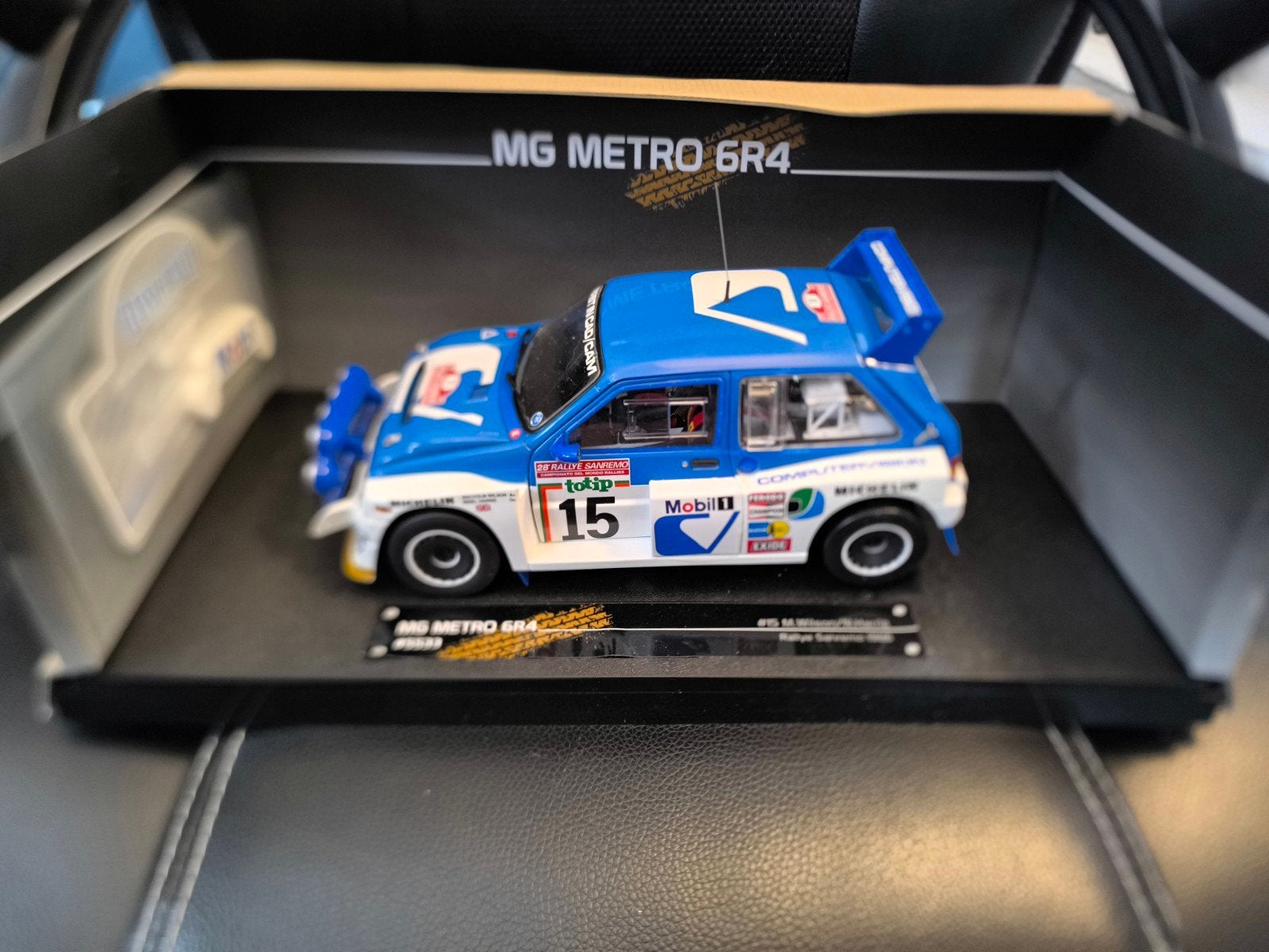 MG Metro 6R4 Gr.B Rally San Remo 1986 Wilson/Harris 1/18 new, Verzenden, Nieuw, Auto, Sun Star