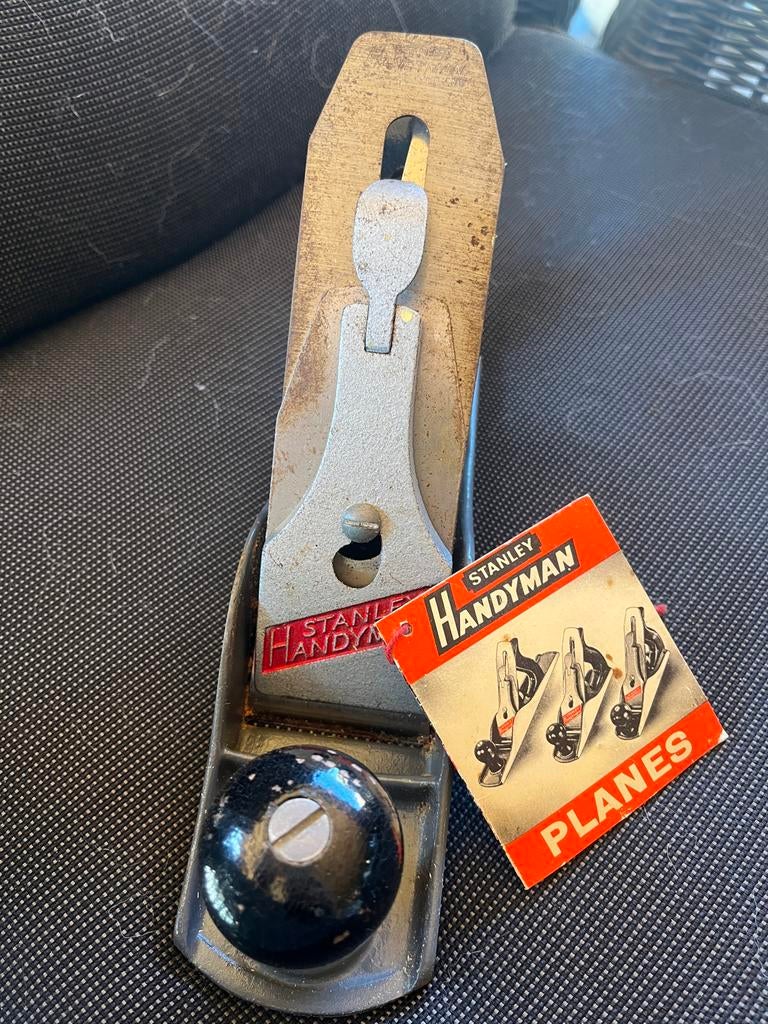 Vintage Stanley Handyman schaaf met originele verpakking, Ophalen