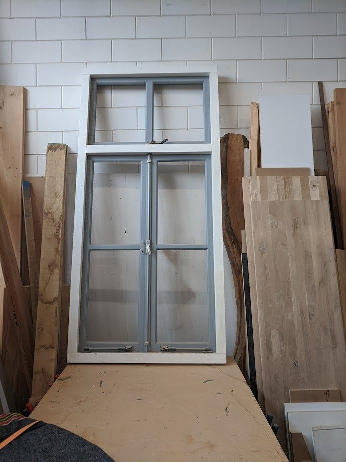 Raamkozijn, Doe-het-zelf en Verbouw, Glas en Ramen, Ophalen, Gevelraam of Ruit, 80 tot 120 cm, Nieuw
