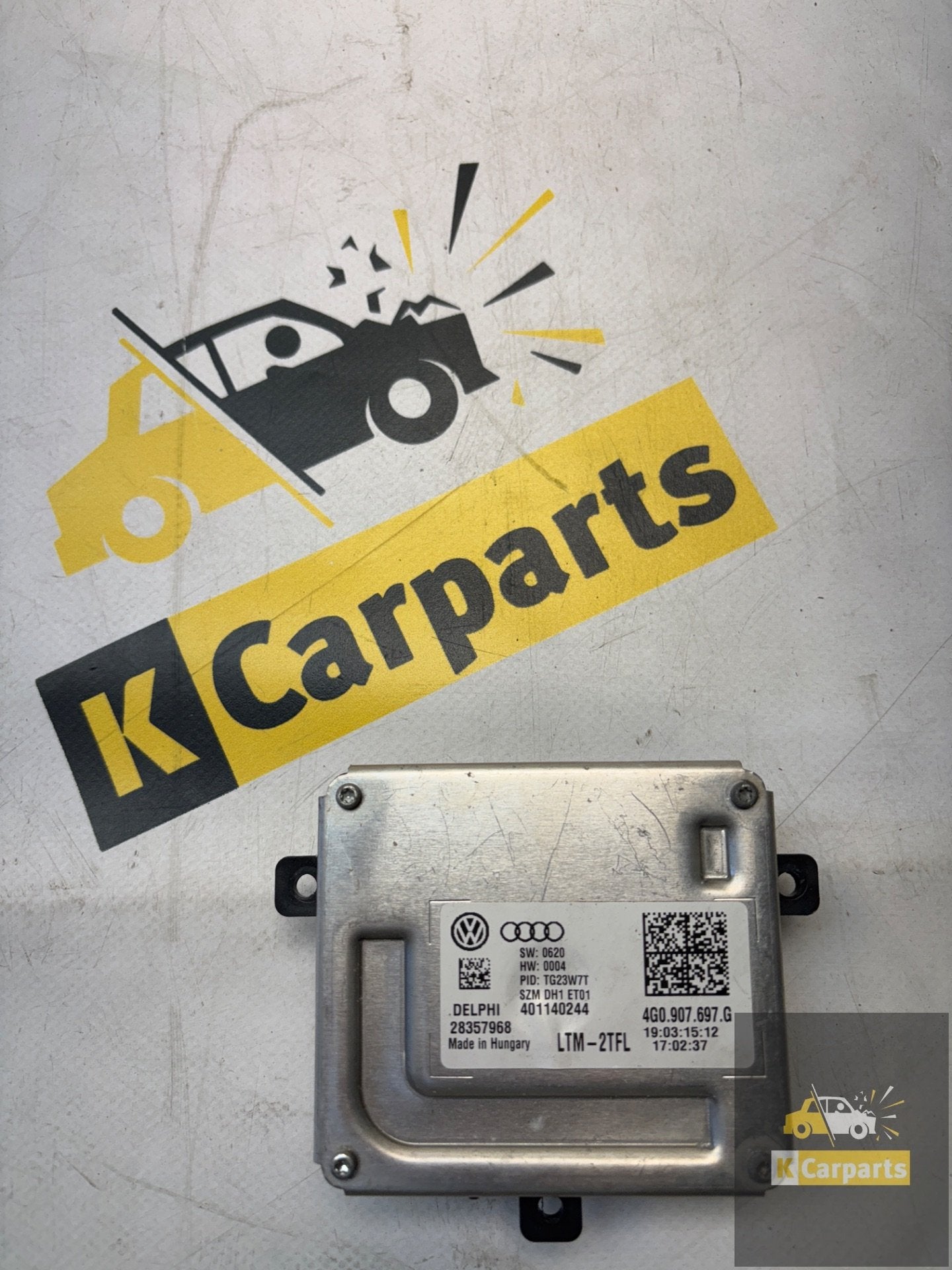 VW Audi Koplamp module Origineel 4G0907697G, Info@fabrikant.eu, Fabrikantstraat 1
1000 AA  Amsterdam, NL, Ophalen of Verzenden