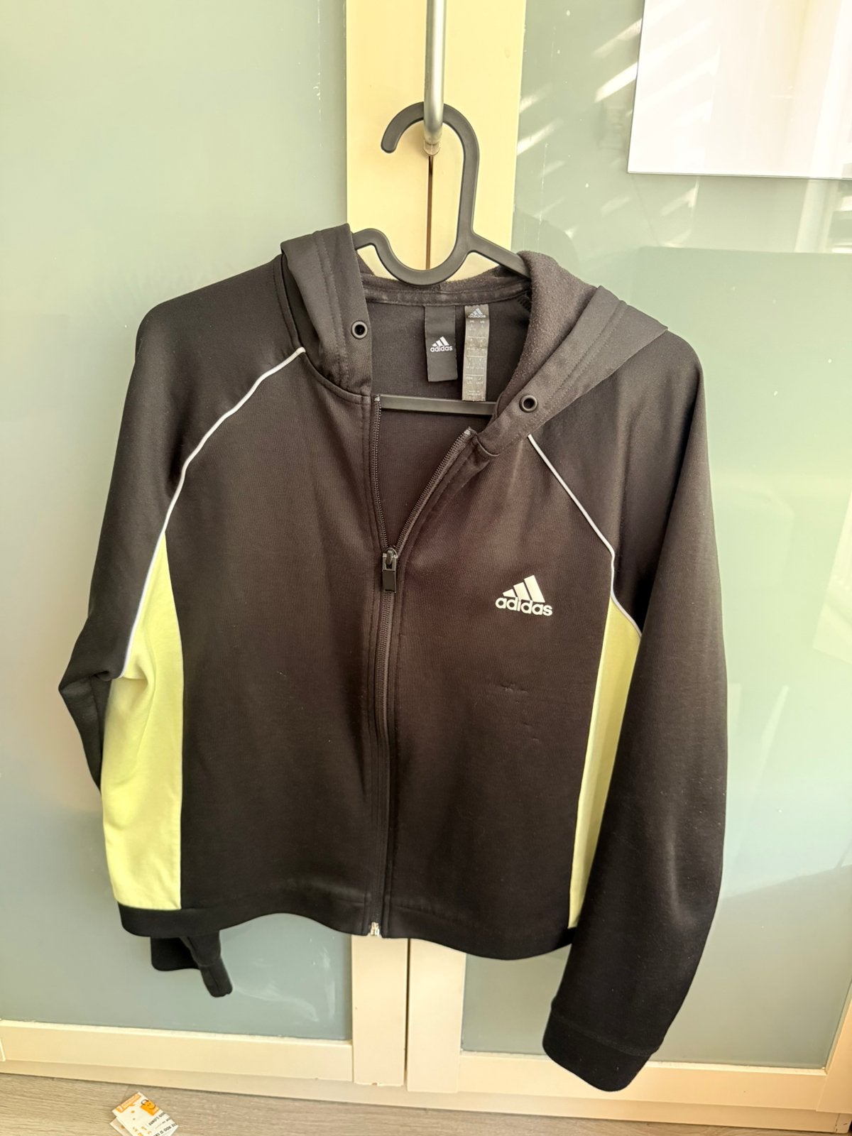 Sport jas, Ophalen, Zwart, Maat 42/44 (L), Fitness of Aerobics