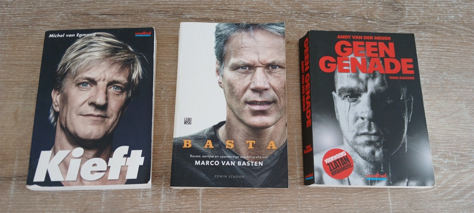 Voetbal biografie Kieft Basta van basten andy van der meijde, Ophalen of Verzenden, Gelezen, Michel van Egmond, Edwin Schoon, Thijs Slegers