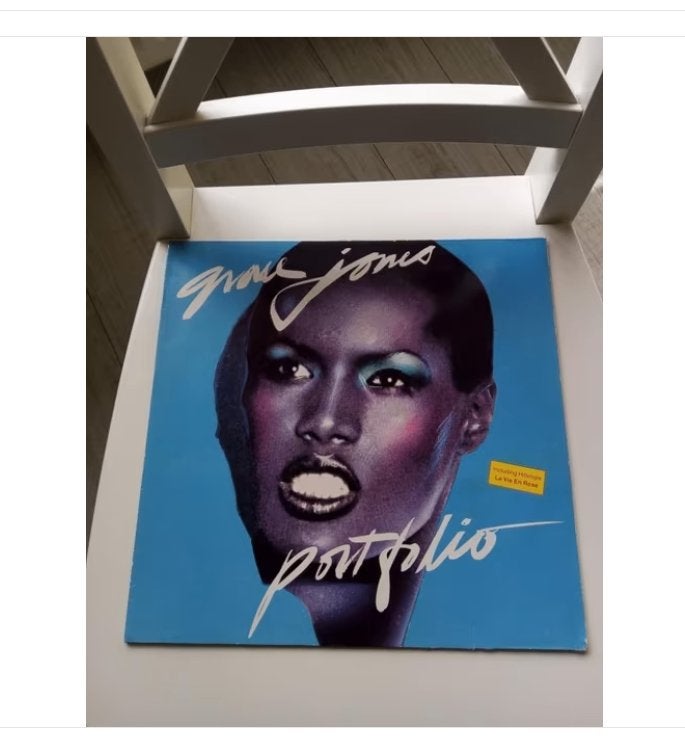 original lp-grace jones- portfolio *1981*, LP, Overige genres, Ophalen of Verzenden, Zo goed als nieuw