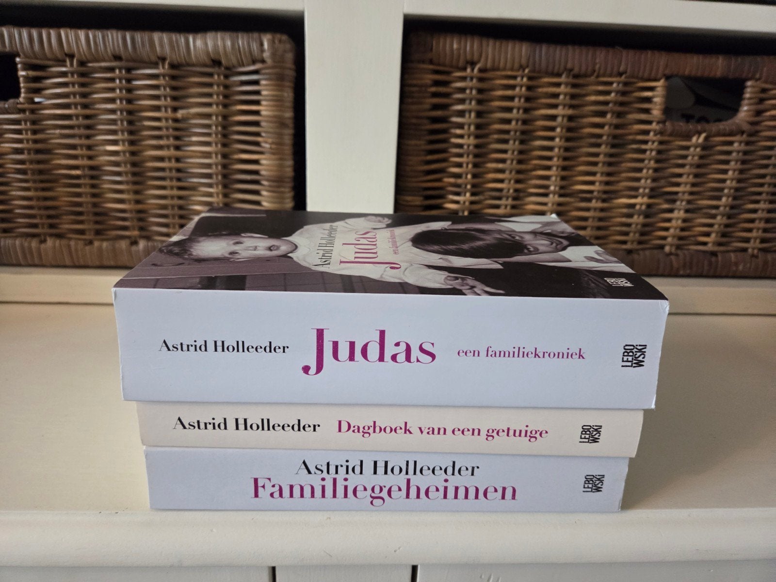 Astrid Holleeder - 3 boeken, Ophalen of Verzenden, Gelezen, Overige
