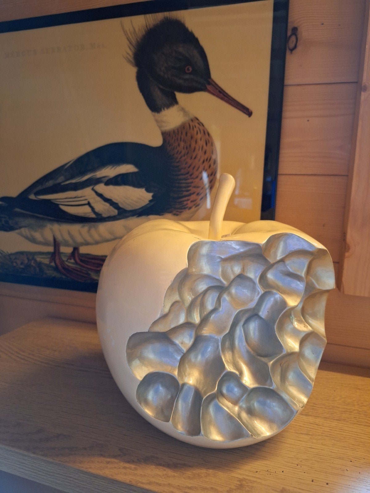 Vintage design object appel., Antiek en Kunst, Kunst | Designobjecten, Ophalen of Verzenden