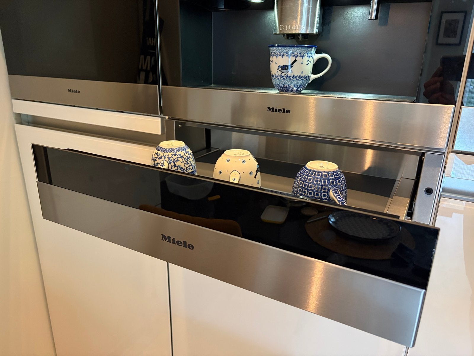 MIELE Greeploze warmhoudlade - Perfect voor eten of servies, Ophalen, Gebruikt, Oven, Inbouw