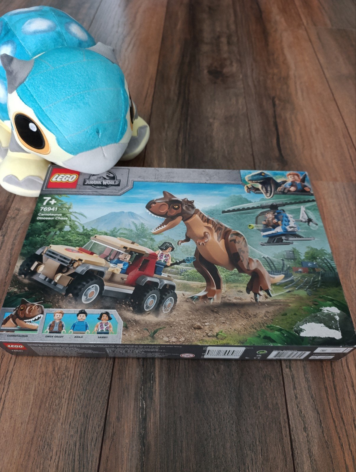 LEGO Jurassic World 76941 Carnotaurus Achtervolging | Nieuw, Ophalen of Verzenden, Meer dan 50 stukjes, Nieuw, 6 jaar of ouder