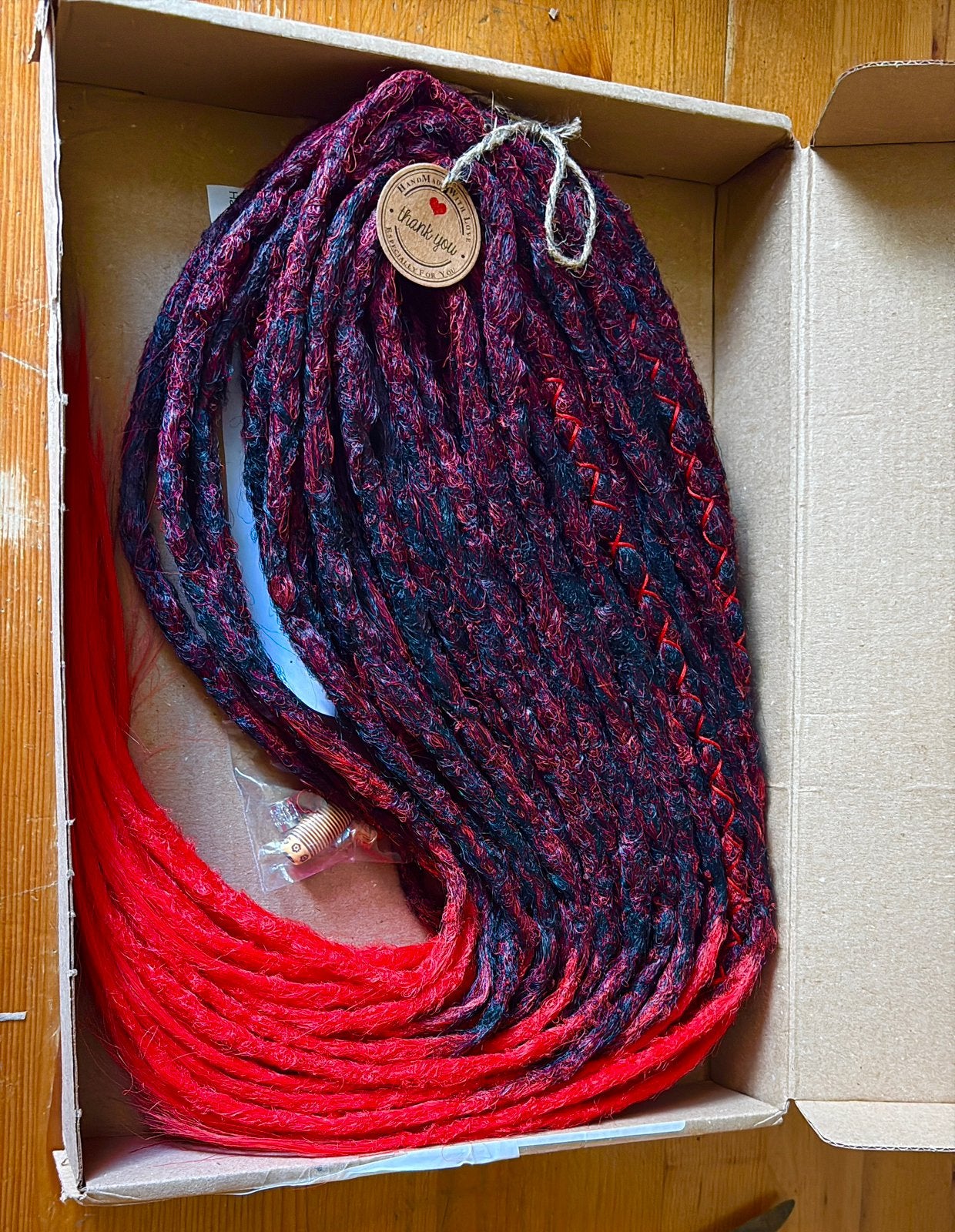Dreadlocks, Ophalen of Verzenden, Zo goed als nieuw, Pruik of Haarverlenging