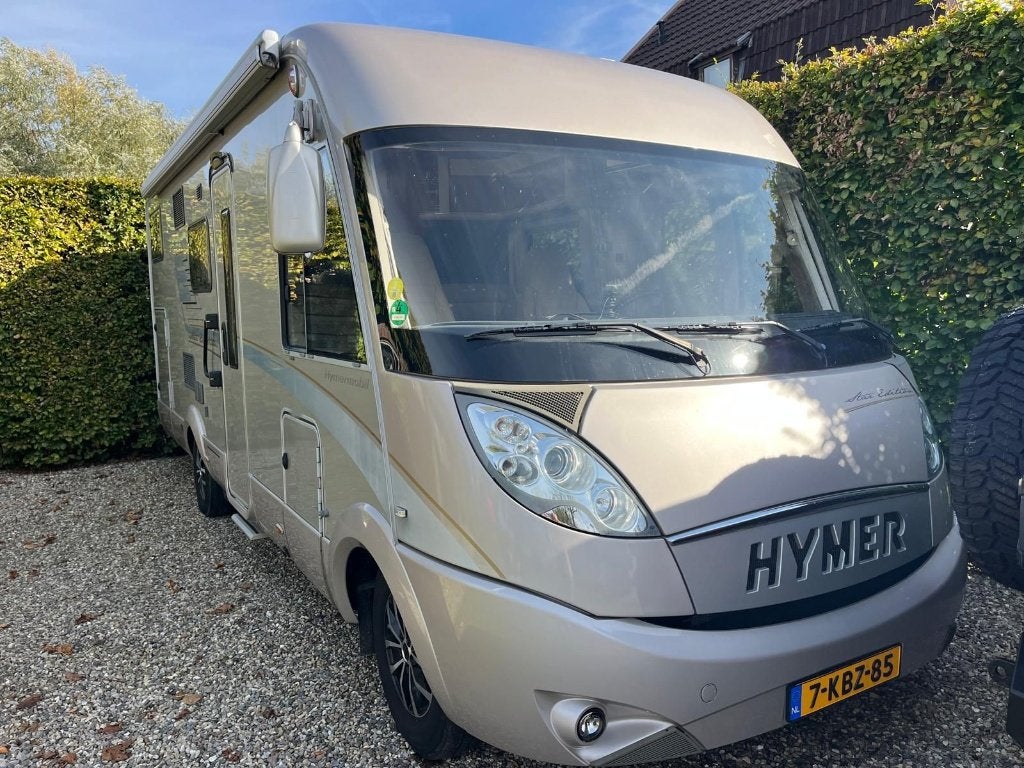 Hymer B 674 SL Automaat 'Star Edition' 64465km full options, Ringverwarming, Brandblusser, Fiat, 7 tot 8 meter