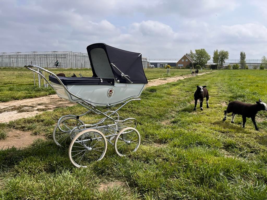 Klassieke Silver Cross Kinderwagen - in zeer goede staat, Zo goed als nieuw, Met reiswieg, Ophalen, Kinderwagen