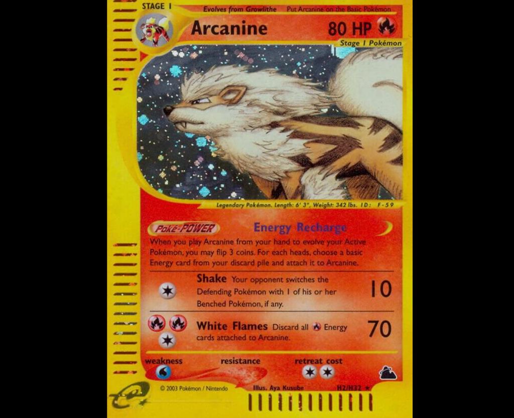 Opzoek naar Arcanine pokemon kaartjes, Ophalen of Verzenden, Zo goed als nieuw