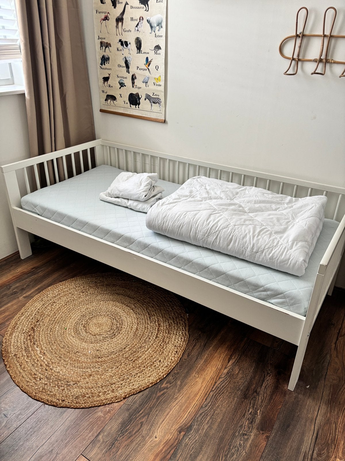 Ikea peuter/junior bed 160x70, Ophalen, 70 tot 85 cm, 140 tot 160 cm, Zo goed als nieuw