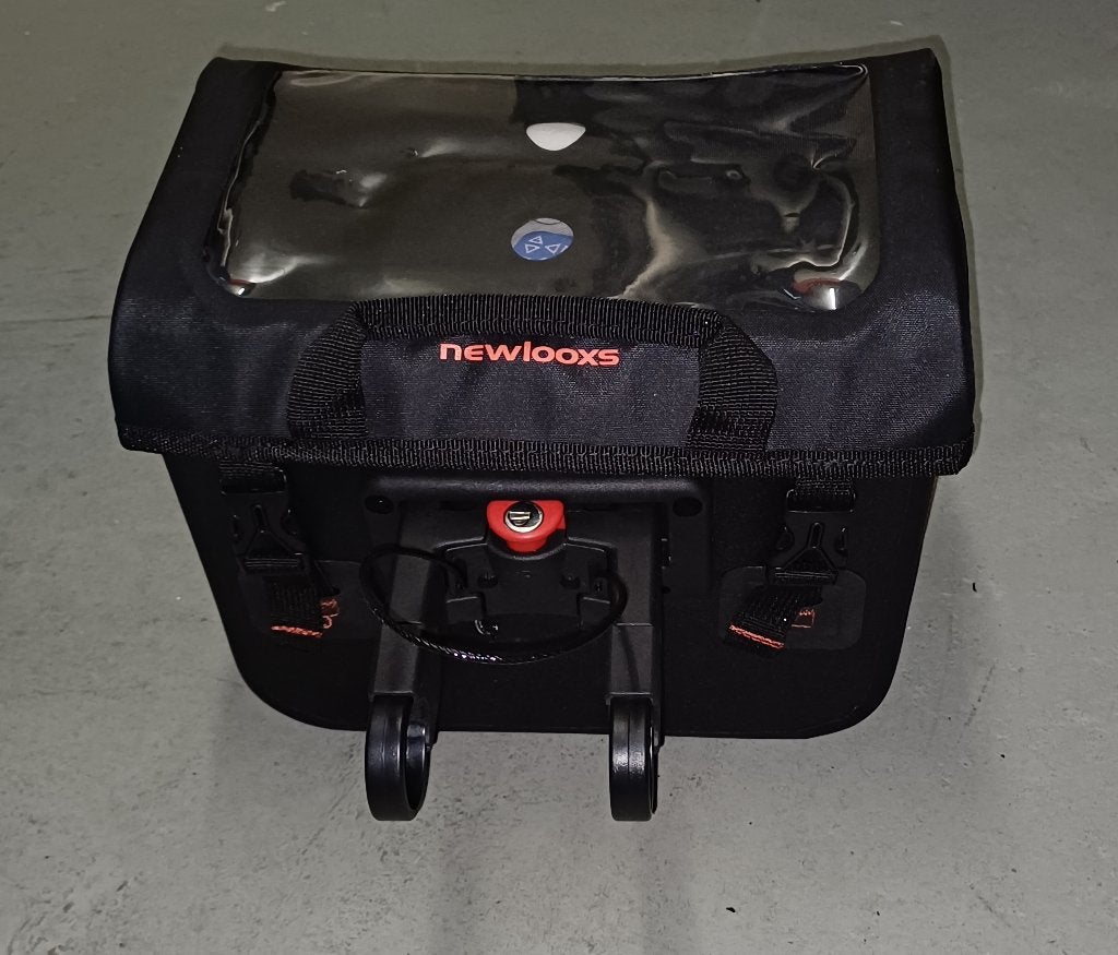 Stuurtas fiets, merk New Looxs, met Klixkfix Stuuradapter, Ophalen, Zo goed als nieuw, New looxs