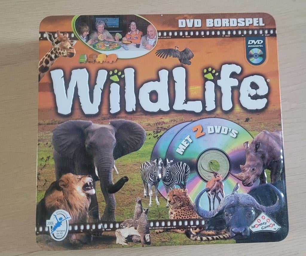 Wildlife bordspel - zo goed als nieuw, Hobby en Vrije tijd, Gezelschapsspellen | Bordspellen, Drie of vier spelers, Ophalen of Verzenden