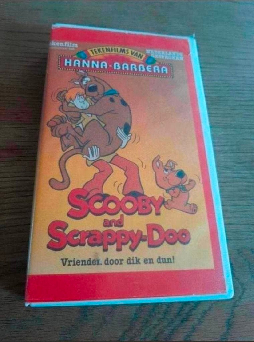 Scooby and Scrappy-Doo videoband. Hanna-Barbera, Cd's en Dvd's, VHS | Kinderen en Jeugd, Gebruikt, Tekenfilm, Alle leeftijden