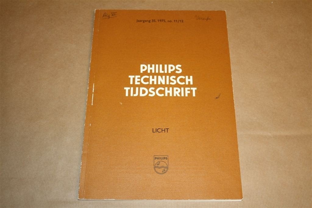 Philips Technisch Tijdschrift - Special Licht - 1975, Boeken, Ophalen of Verzenden, Zo goed als nieuw, Bouwkunde