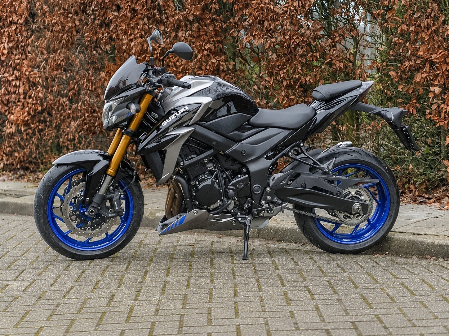 Suzuki GSX- S750 ABS,Naked Bike,zwart/grijs,12/2020,9.536 Km, Motoren, 4 cilinders, Motorrijbewijs A, Gebruikt, 749 cc